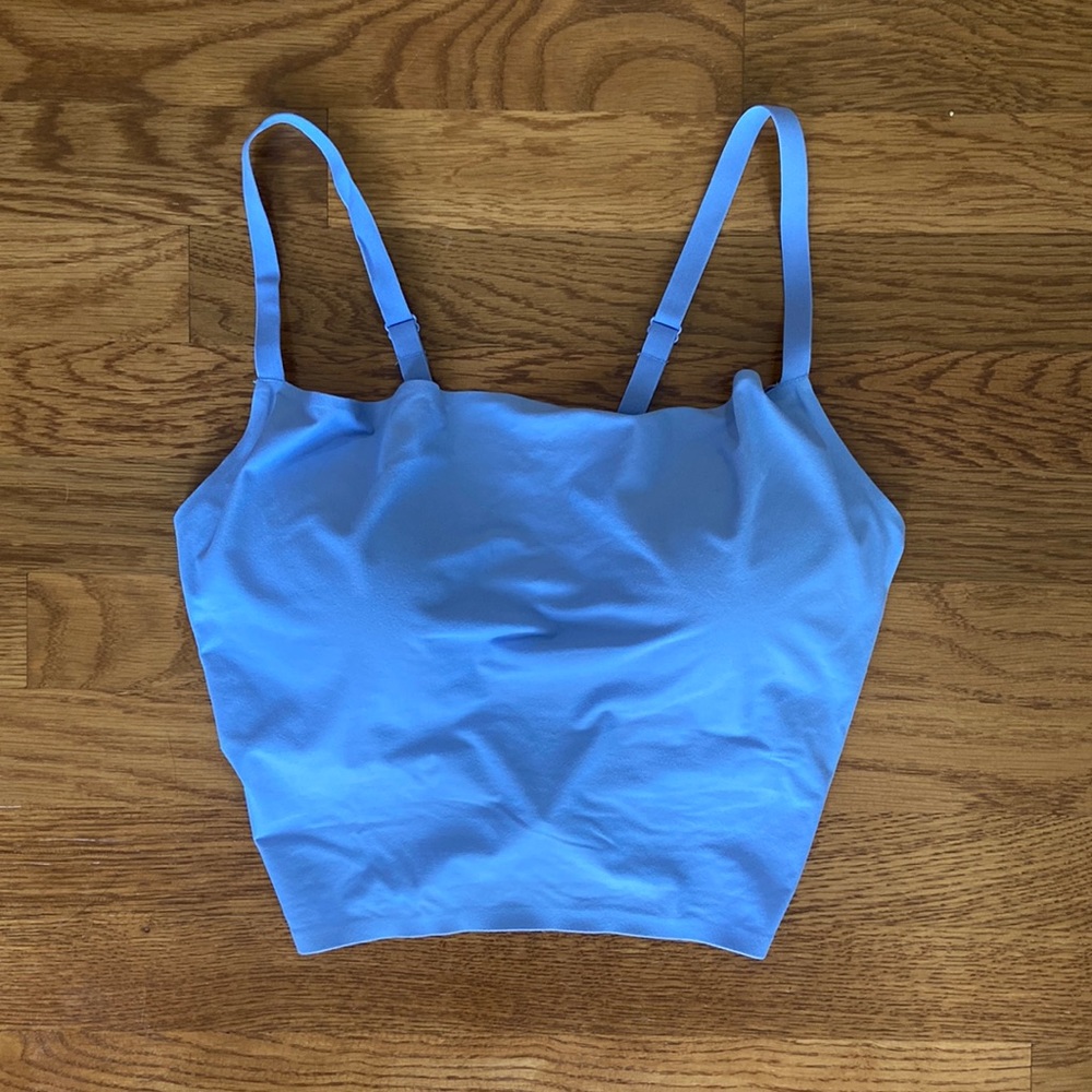 Balance x Vitality Blue Cropped Tank